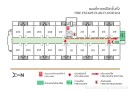 @Event ตัวอย่างแผนผังทางหนีไฟตามมาตรฐาน มีสัญญลักษณ์อุปกรณ์ด้านความปลอดภัยของอาคารเมื่อเกิดไฟใหม้ พร้อมเส้นทางหนีไฟที่ถูกต้อง